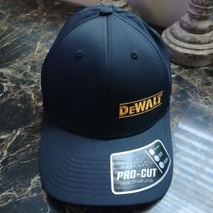 Dewalt Sport-Tek Pro-Cut Baseball Snap-Back Hat Unisex One Size Fits All